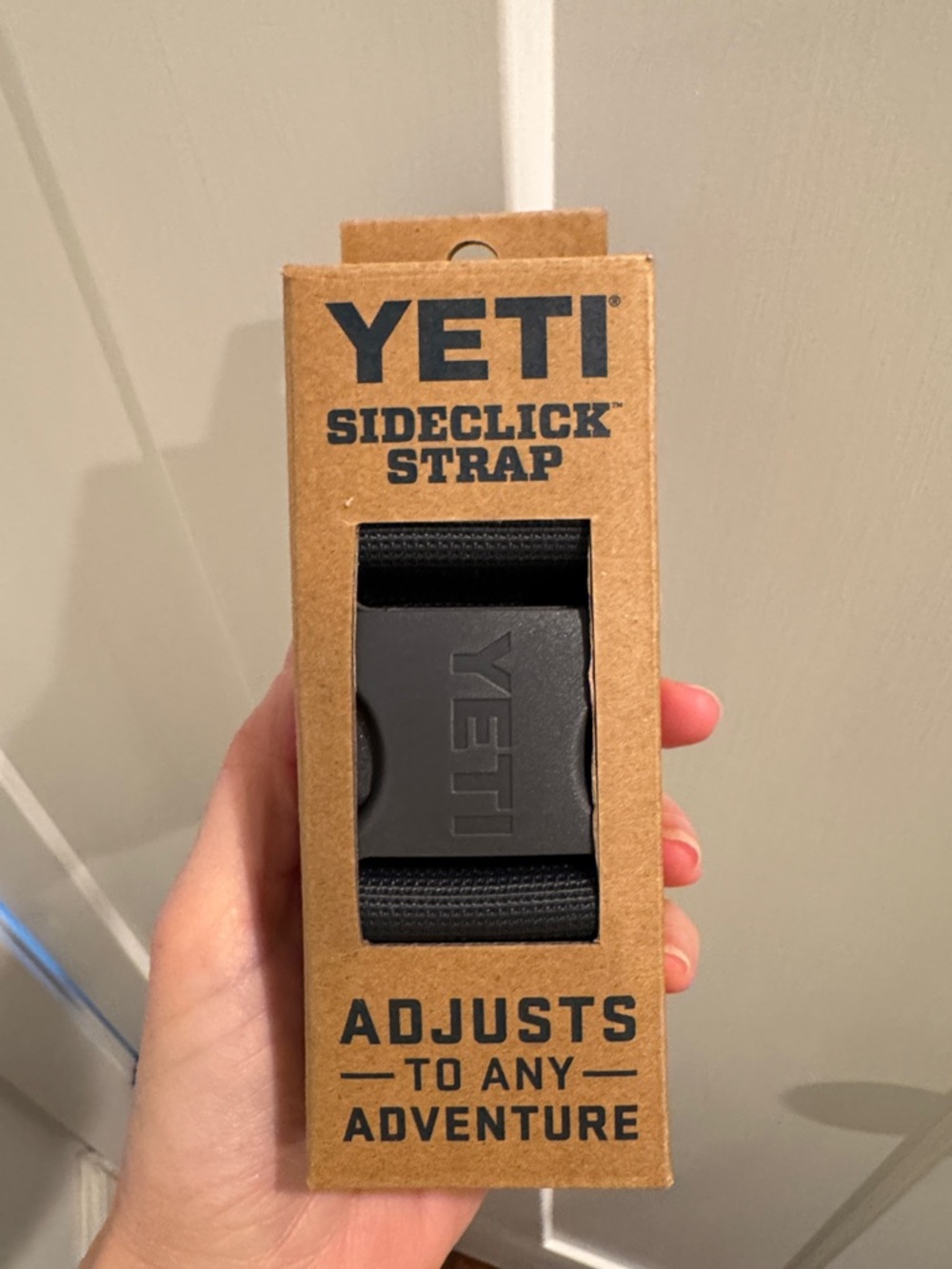 Yeti Sideclick Strap — Charcoal Black